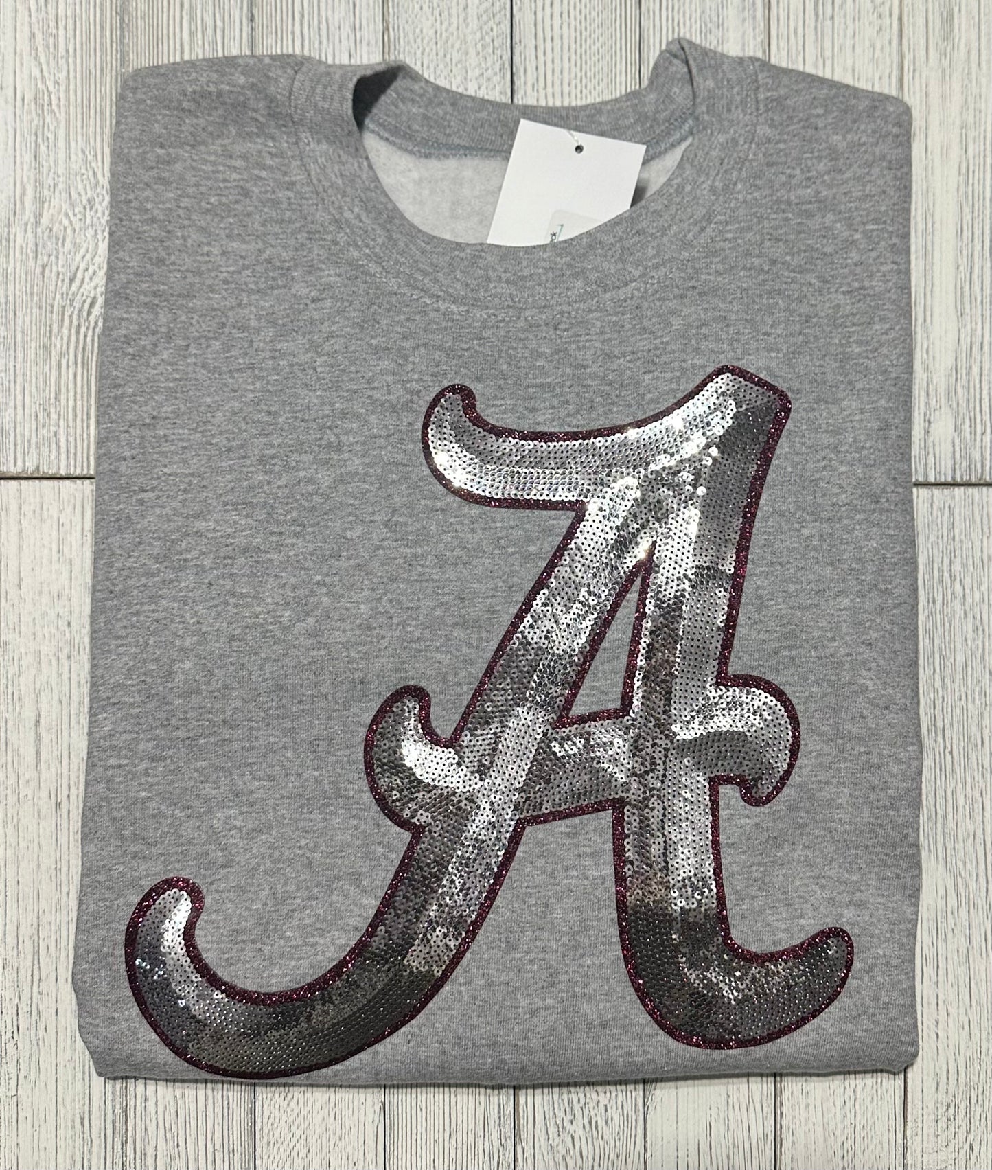 Sequin Alabama Crewneck