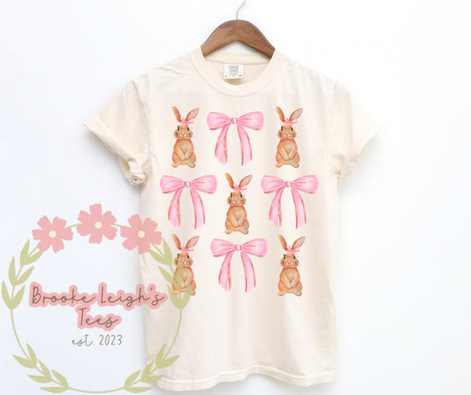 Bunny Bow Collage Youth