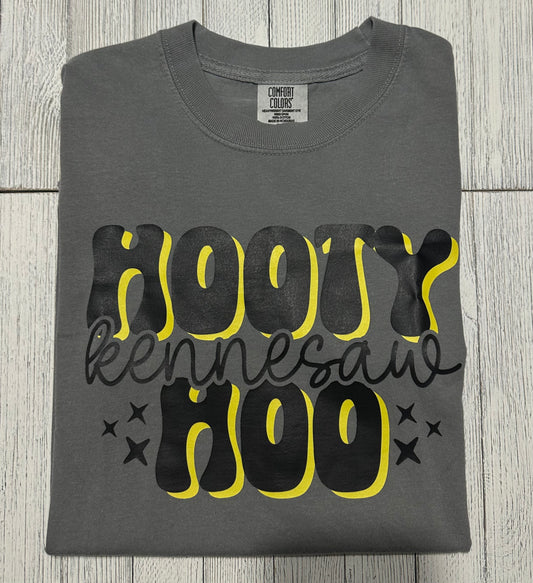 Small Hooty Hoo Comfort Colors Tee