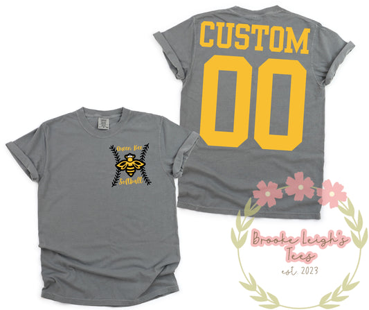 Queen Bee Logo With Custom Back Toddler
