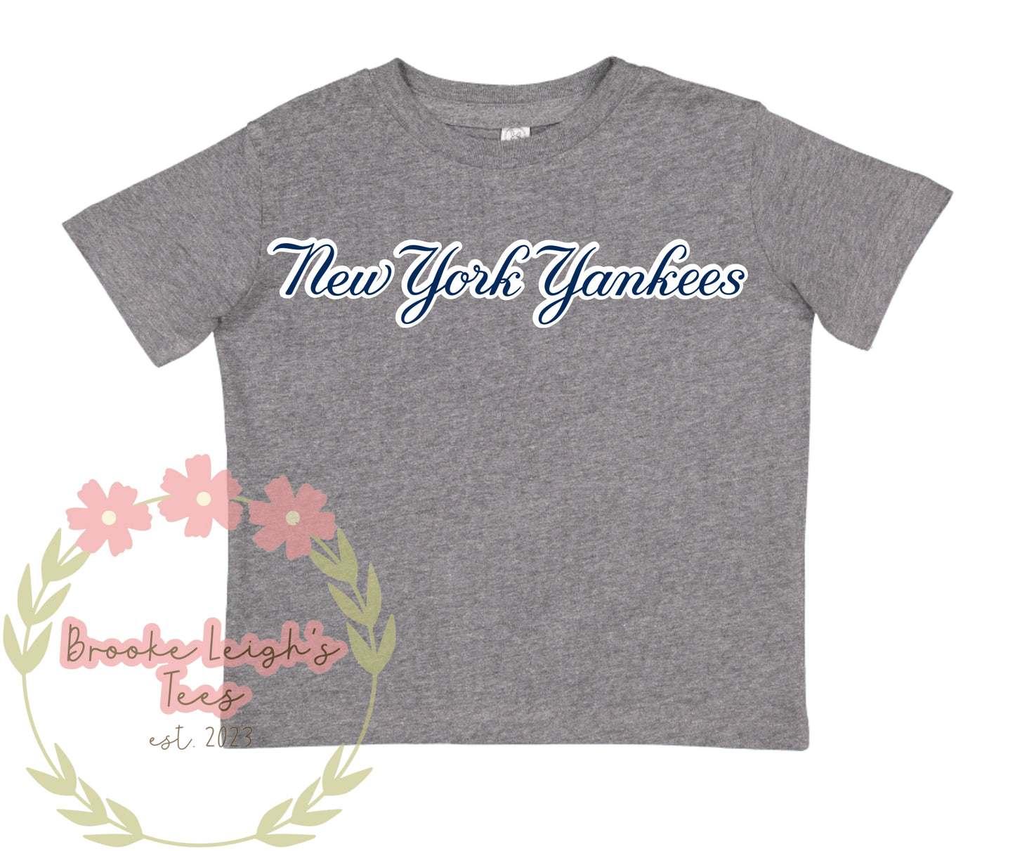 New York Yankees Cursive Toddler