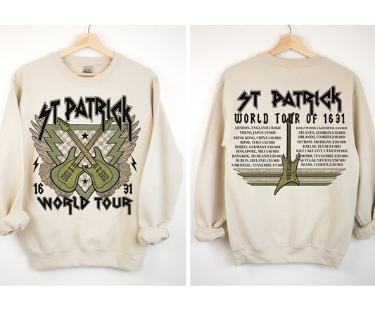 St Patrick World Tour (front & back)