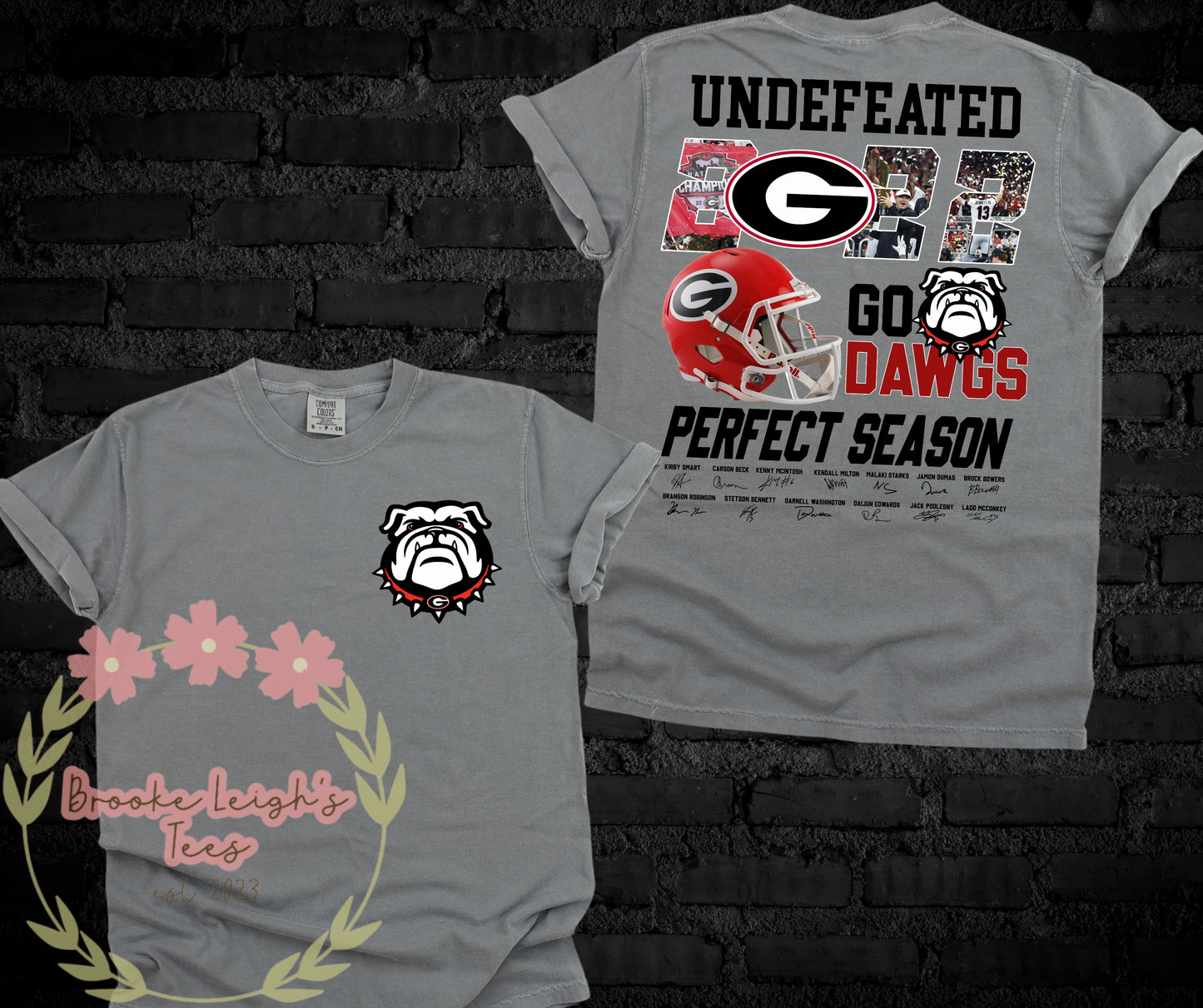 Undefeated 2022 (front & back) Adult