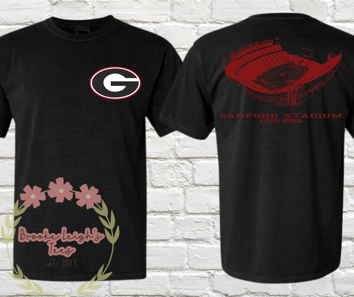 Sanford Stadium 2 (front & back) Adult