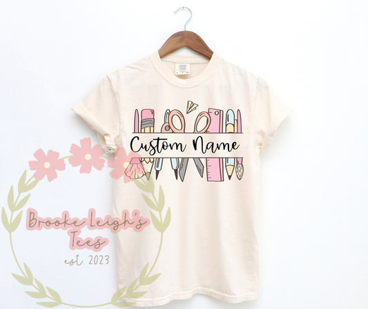 Custom Teacher Essentials Adult