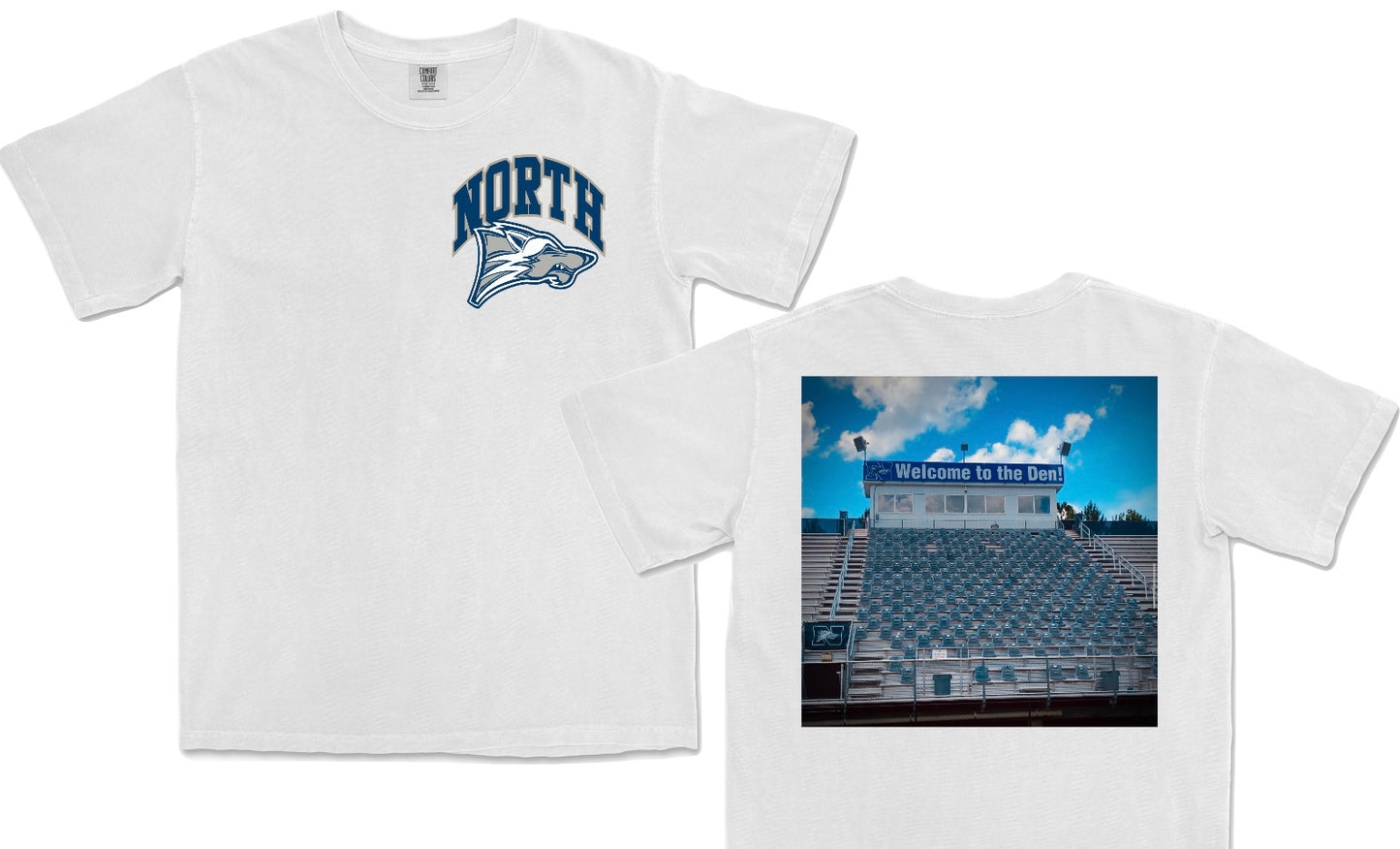Toddler The Den - front & back