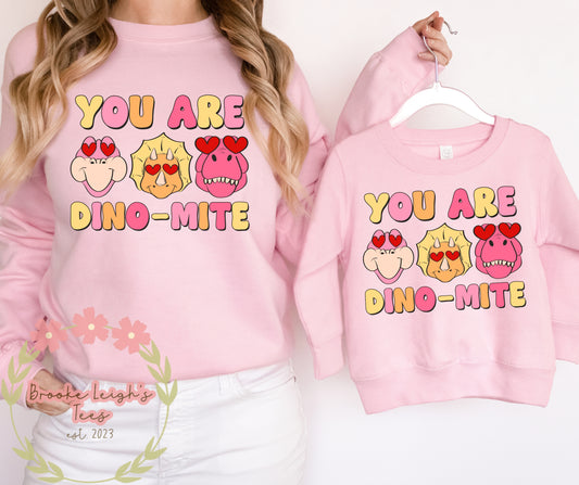 You Are Dino-Mite Pink