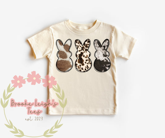 Cowhide Bunnies Toddler