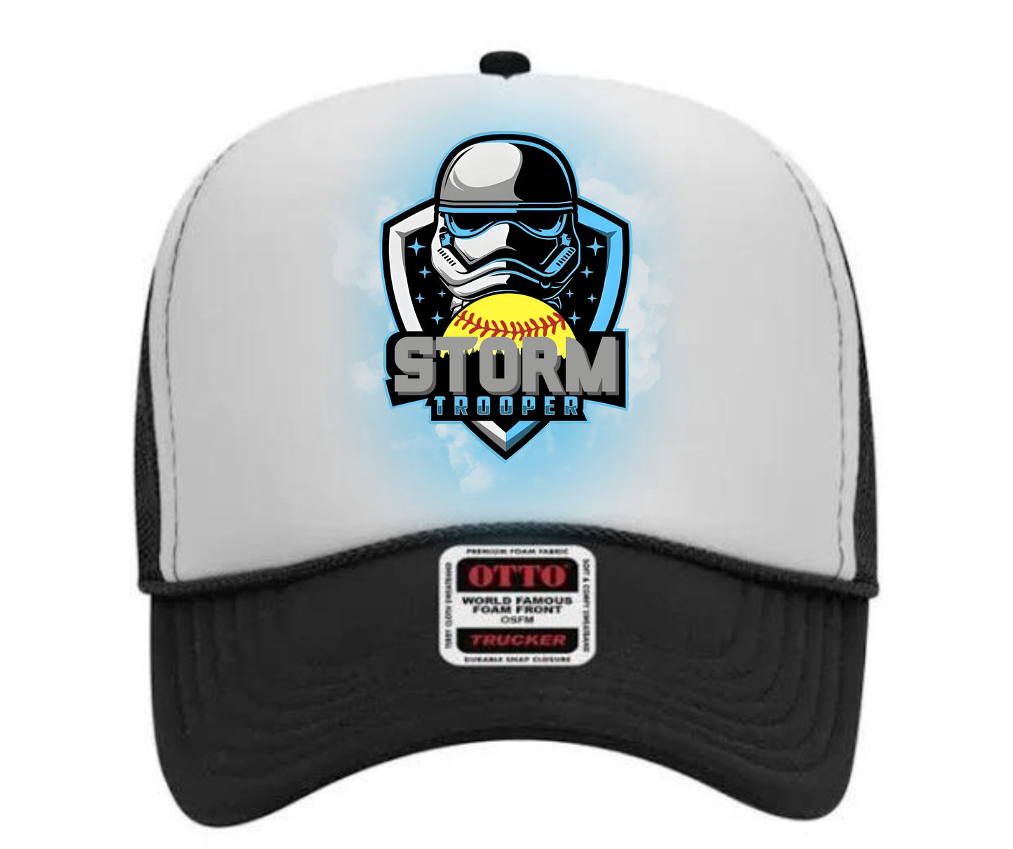 Storm Trooper Smoke Logo Hat
