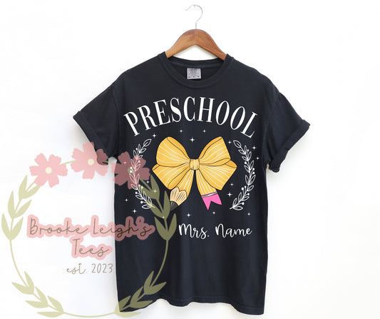 Preschool, Pre-K & Kindergarten Custom Toddler