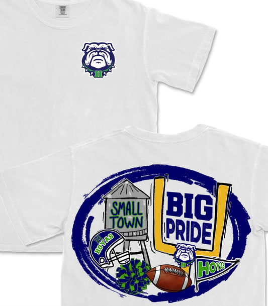 Youth Small Town Big Pride (hoyas) - front & back