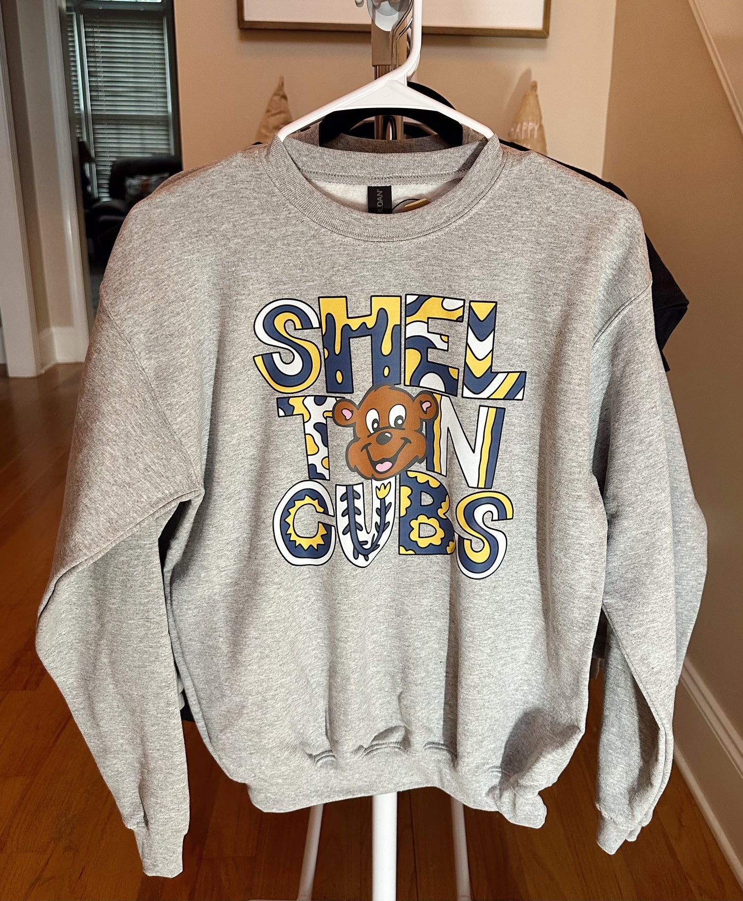 Shelton Cubs Doodle Crewneck Youth