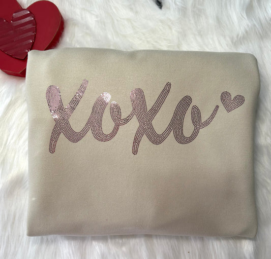 xoxo sequins