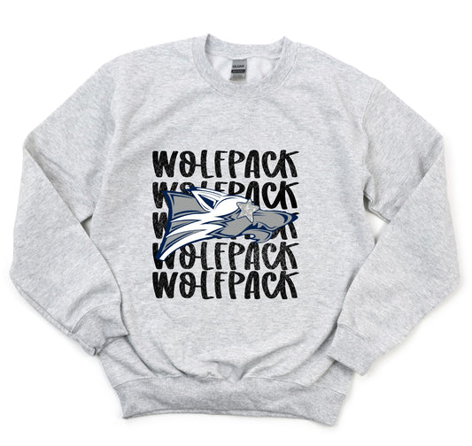 Youth Wolfpack Stacked x5