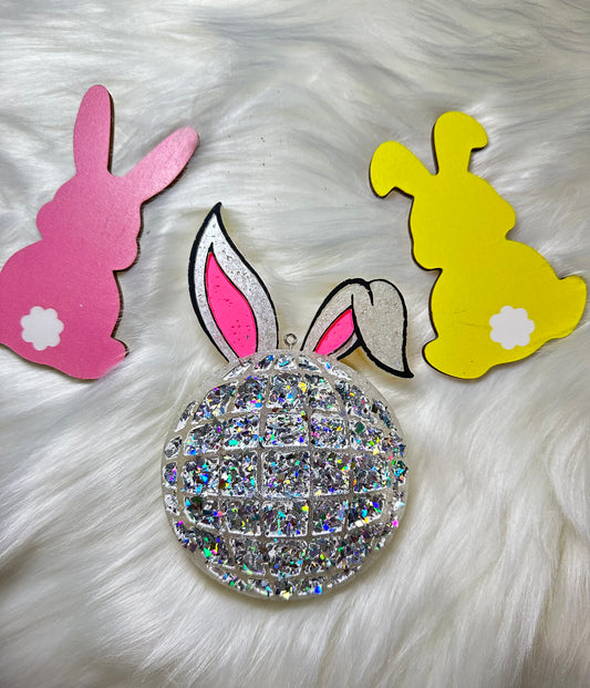Disco Bunny Car Freshie
