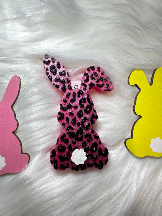 Cheetah Print Bunny Freshie